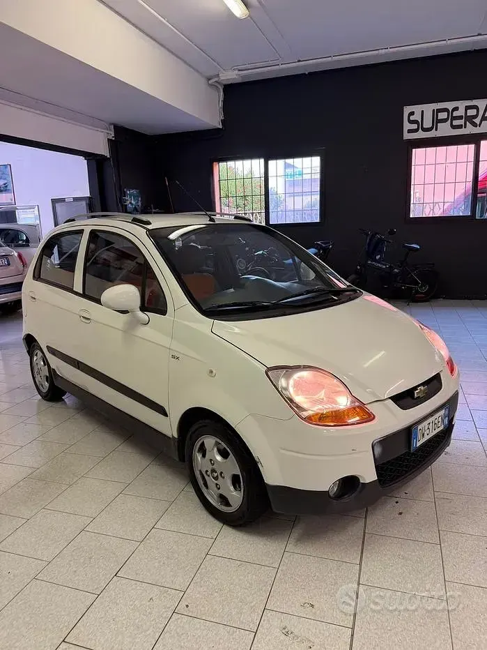 Usata Chevrolet Matiz SX 67 CV (49 kW) 2009 Bianco Utilitaria
