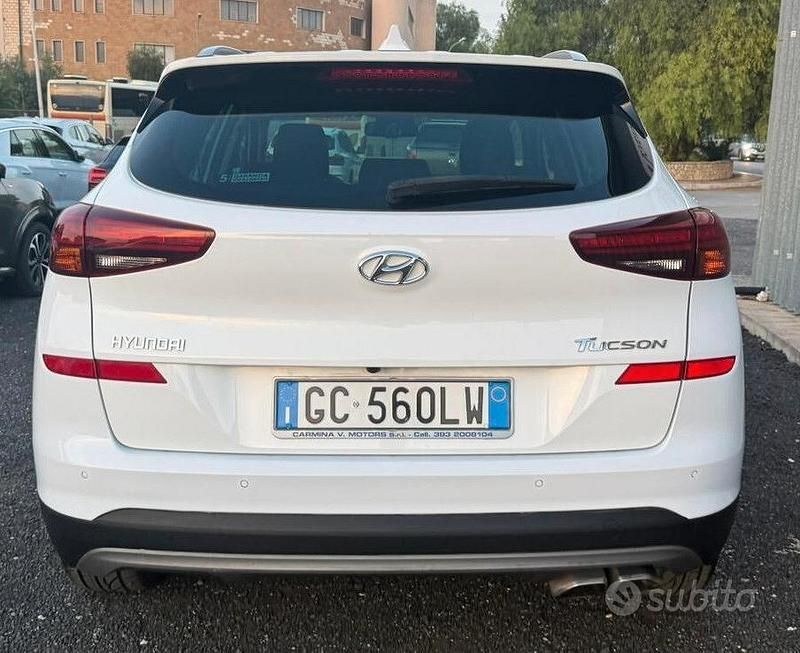 Usata Hyundai Tucson XPrime 116 CV (85 kW) 2021 Bianco SUV