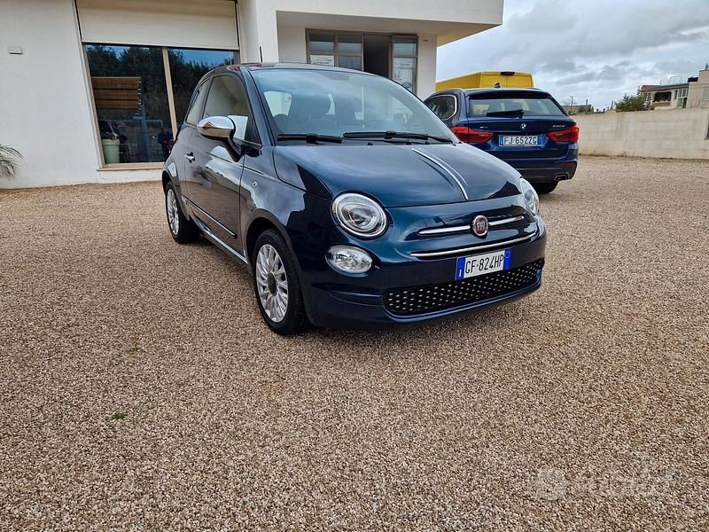 Usata Fiat 500C Dolcevita 69 CV (50 kW) 2021 Blu Cabrio