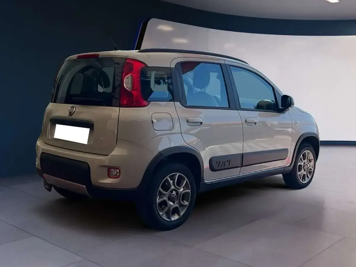 Usata Fiat Panda 4x4 S 75 CV (55 kW) 2012 Beige Utilitaria