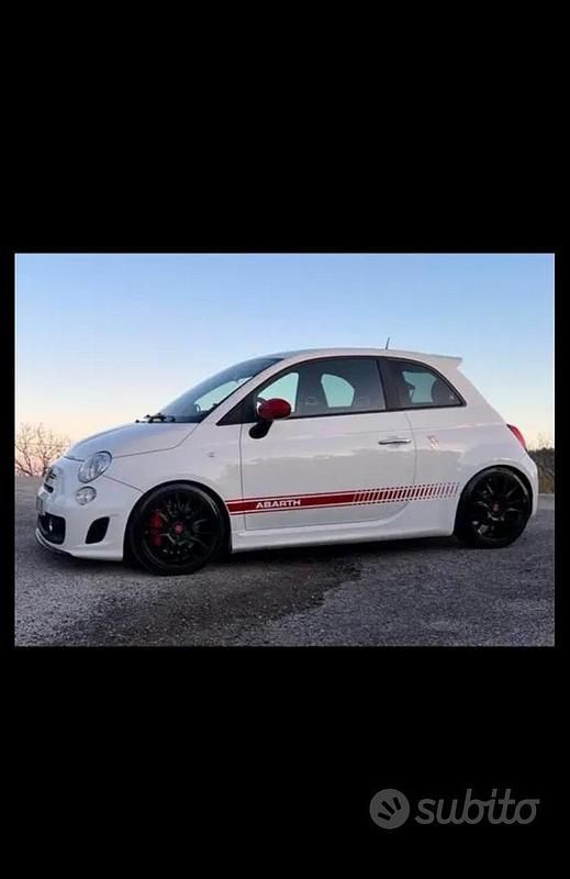 Usata Abarth 595 160 CV (117 kW) 2016 Bianco Utilitaria