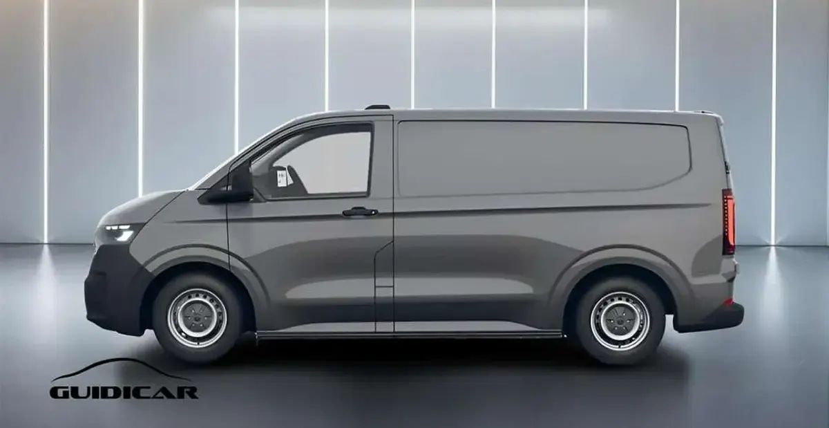 Nuova VW T7 150 CV (110 kW) 2026 Stone grey Furgone