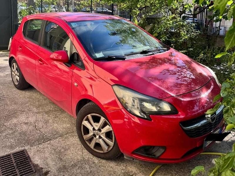 Usata Opel Corsa S 75 CV (55 kW) 2015 Rosso Utilitaria