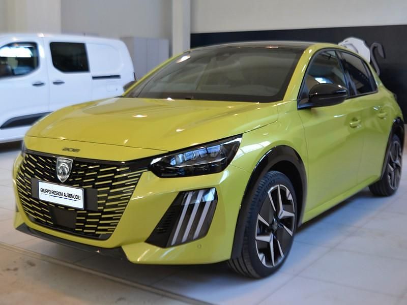 Giallo Usata 2024 Peugeot e-208 GT Due volumi | 28.900 € (Molto cara) - Immagine 1/4