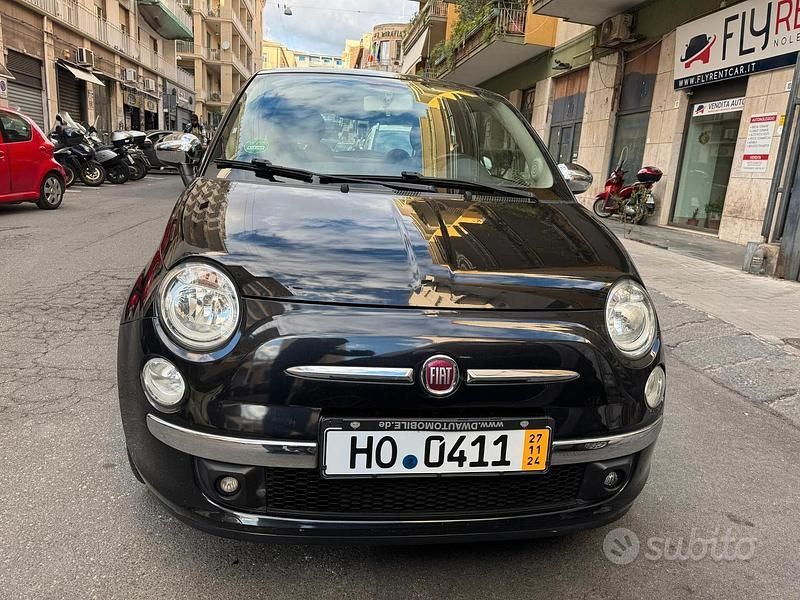 Usata Fiat 500 Lounge 69 CV (50 kW) 2014 Nero Berlina