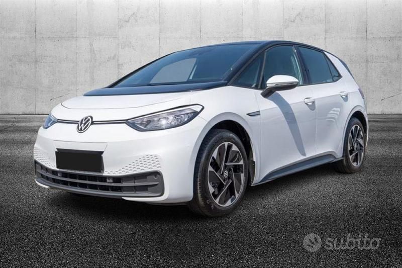 Bianco Usata 2021 VW ID.3 Pure Utilitaria | 23.950 € (Cara) - Immagine 1/4
