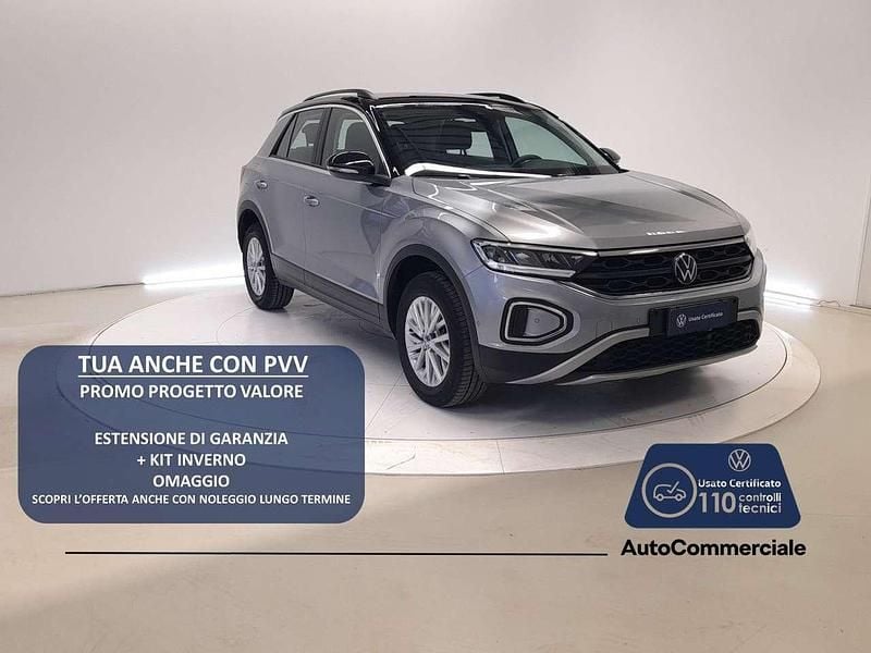 Usata VW T-Roc Life 150 CV (110 kW) 2024 Argento SUV