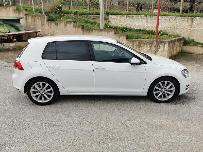 Usata VW Golf VII 150 CV (110 kW) 2013 Bianco Berlina