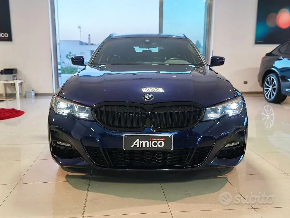 Usata BMW 320 Shadowline 190 CV (139 kW) 2021 Blu Station wagon