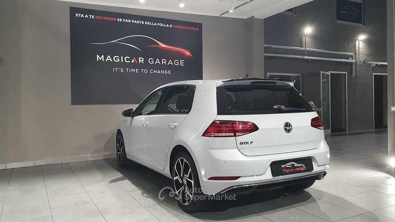 Usata VW Golf VII Business 116 CV (85 kW) 2018 Bianco Berlina