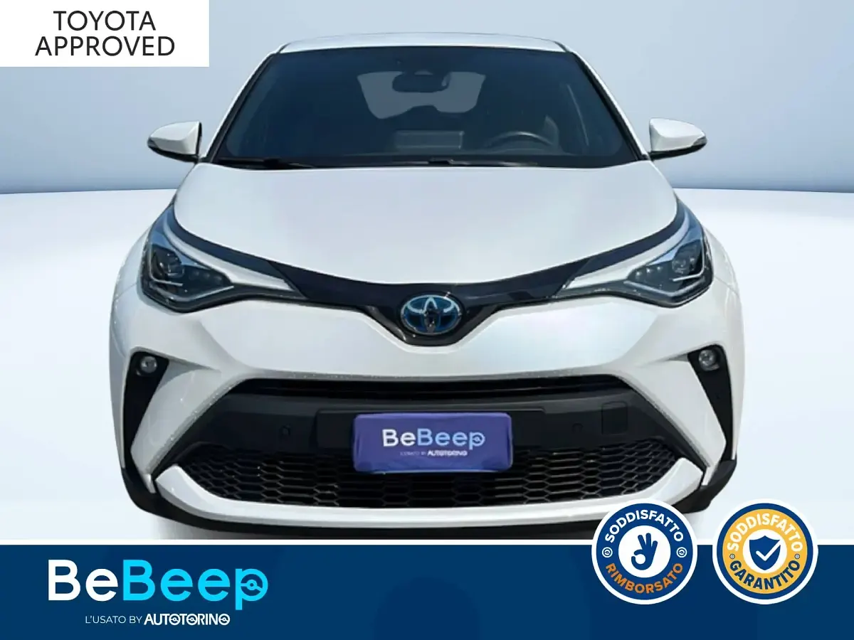 Usata Toyota C-HR Trend 122 CV (89 kW) 2022 Bianco pastello SUV