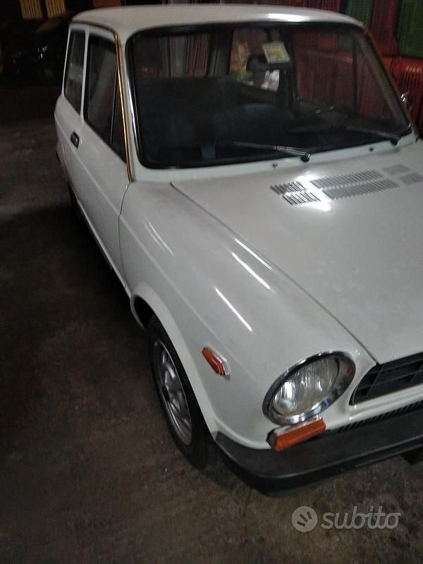 Usata Autobianchi A112 1970 Bianco Utilitaria