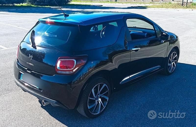 Usata Citroën DS3 75 CV (55 kW) 2015 Nero Coupé