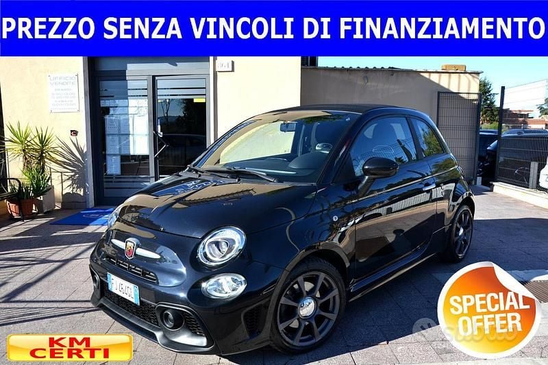 Usata Abarth 595 145 CV (106 kW) 2017 Nero Cabrio