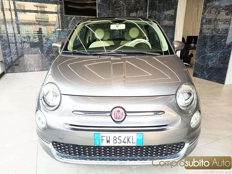 Grigio scuro Usata 2019 Fiat 500 Lounge Due volumi | 8499 € (Buon prezzo) - Immagine 1/4