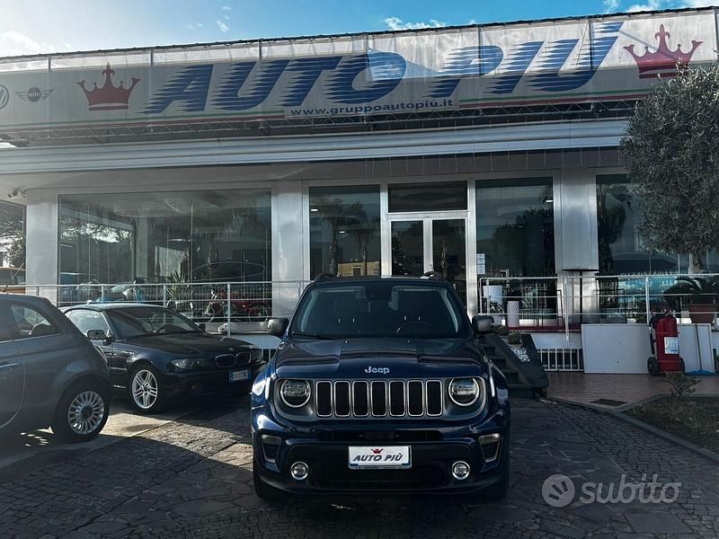 Usata Jeep Renegade Limited 180 CV (132 kW) 2020 Blu SUV