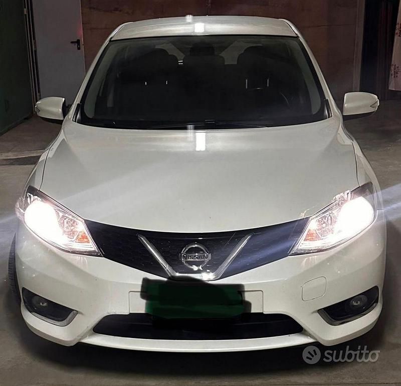 Bianco Usata 2017 Nissan Pulsar Acenta Tre volumi | 10.500 € (Buon prezzo) - Immagine 1/4