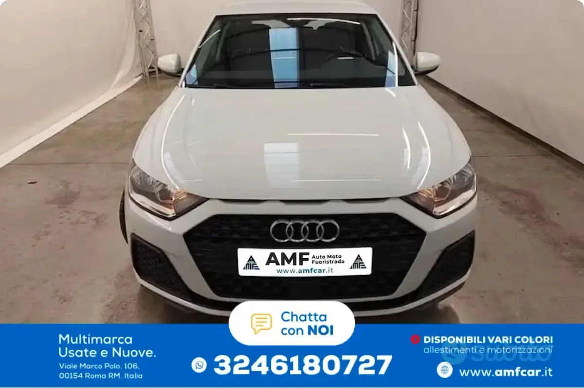 Usata Audi A1 116 CV (85 kW) 2020 Bianco SUV