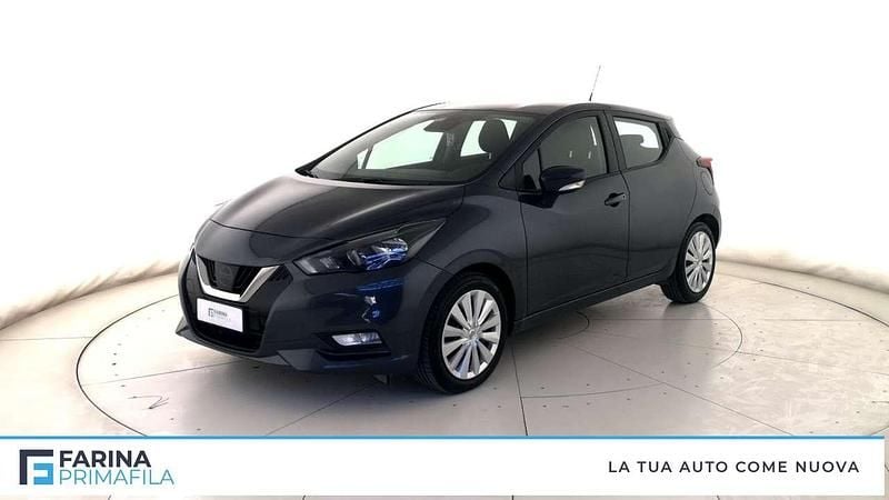 Grigio scuro Usata 2022 Nissan Micra Visia Due volumi | 10.900 € (Ottimo prezzo) - Immagine 1/4