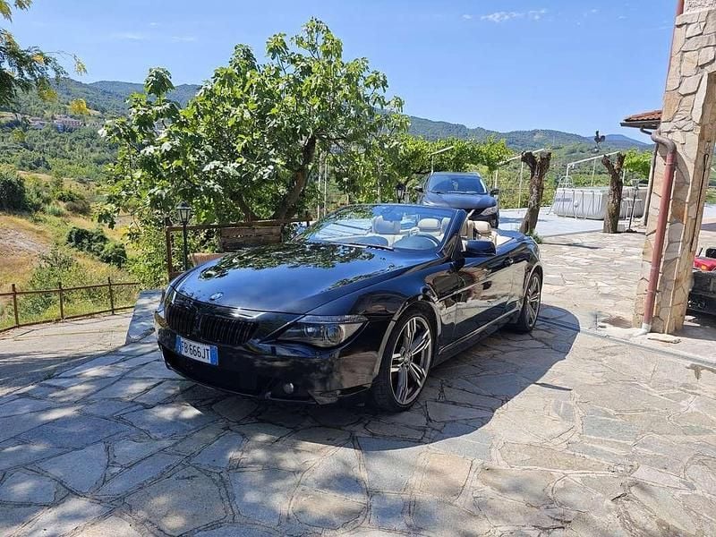 Usata BMW 630 Cabriolet 258 CV (189 kW) 2006 Nero Cabrio
