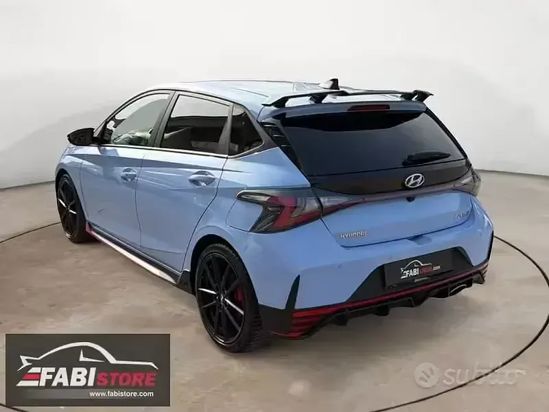 Usata Hyundai i20 N Performance 204 CV (150 kW) 2022 Blu/azzurro Utilitaria
