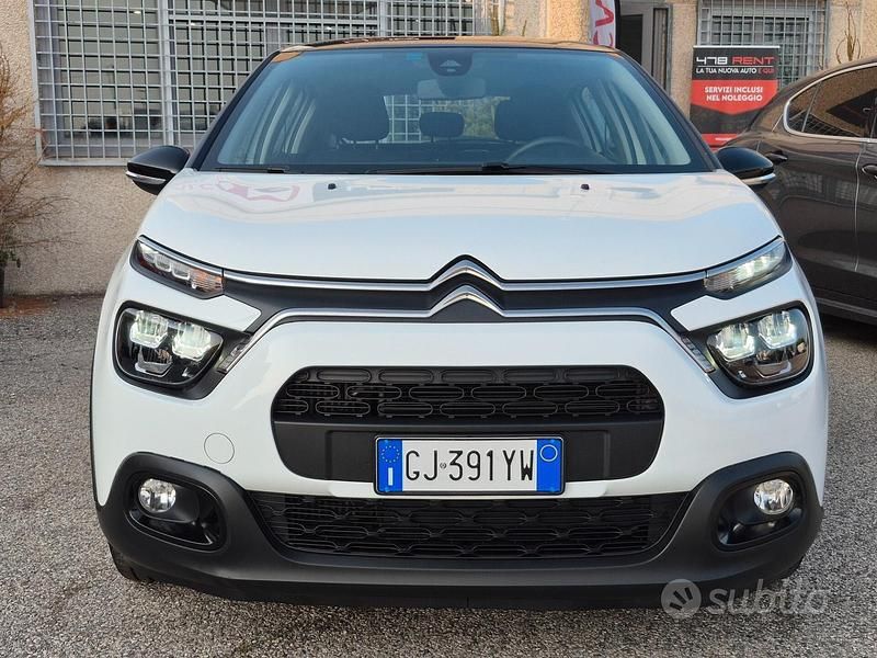 Usata Citroën C3 Feel 102 CV (75 kW) 2022 Bianco Utilitaria
