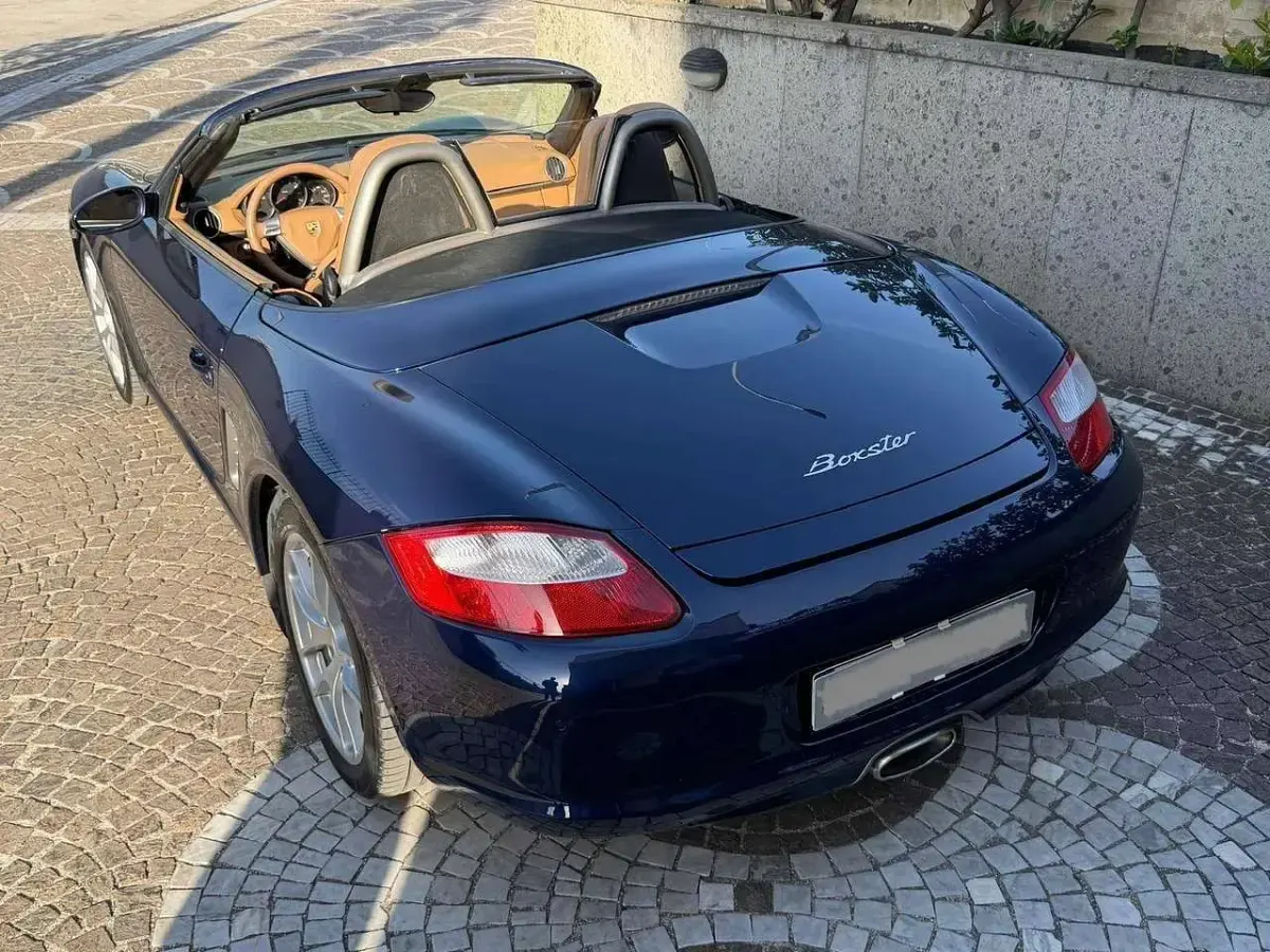 Usata Porsche Boxster 245 CV (180 kW) 2007 Blu/azzurro Cabrio