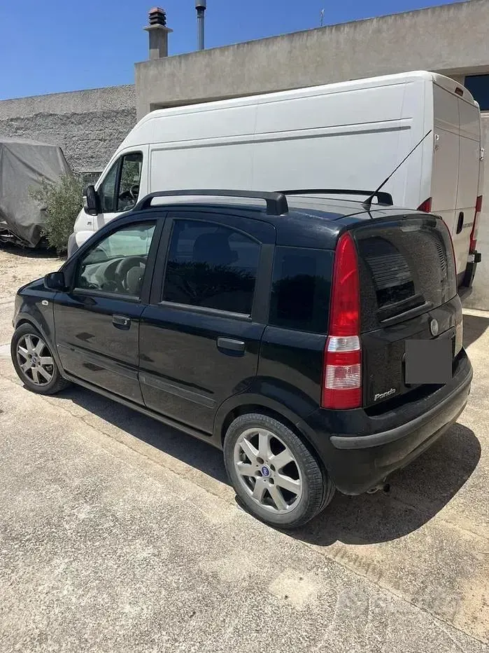 Usata Fiat Panda 69 CV (50 kW) 2007 Nero Utilitaria