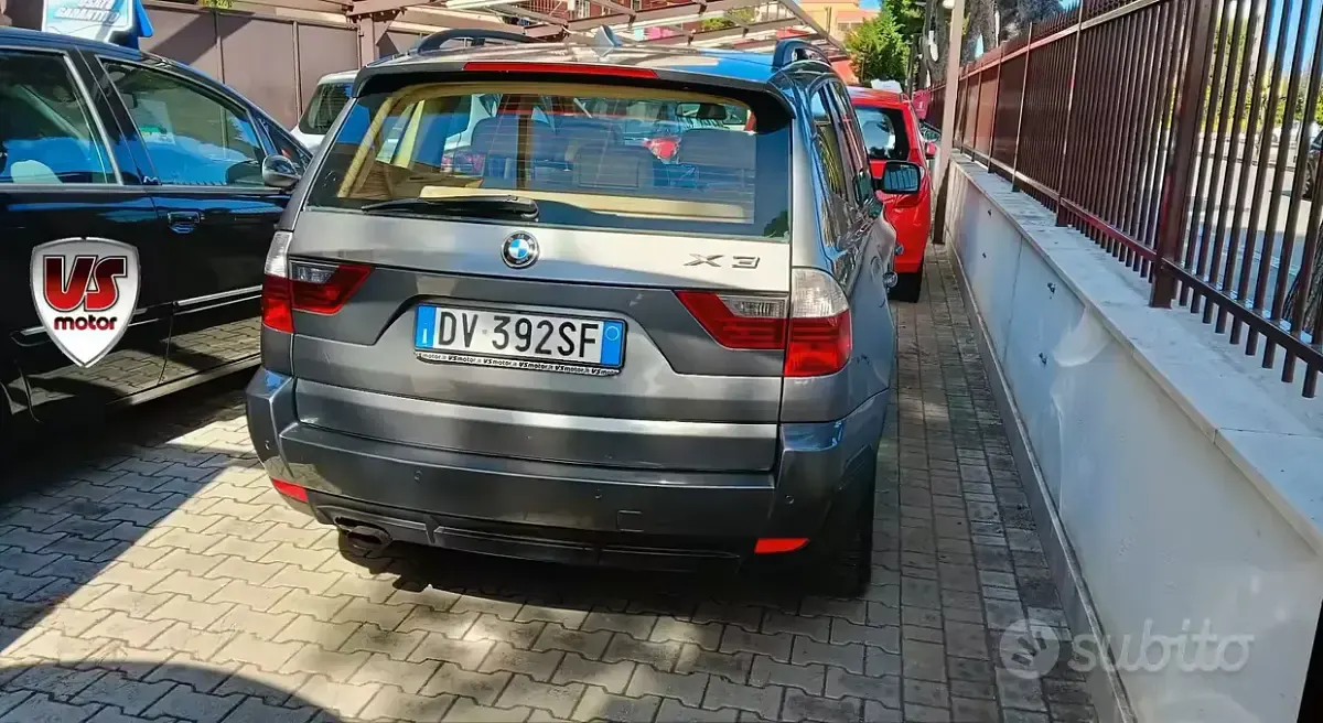 Usado BMW X3 Efficient Dynamics 177 HP (130 kW) 2009 Cinzento SUV