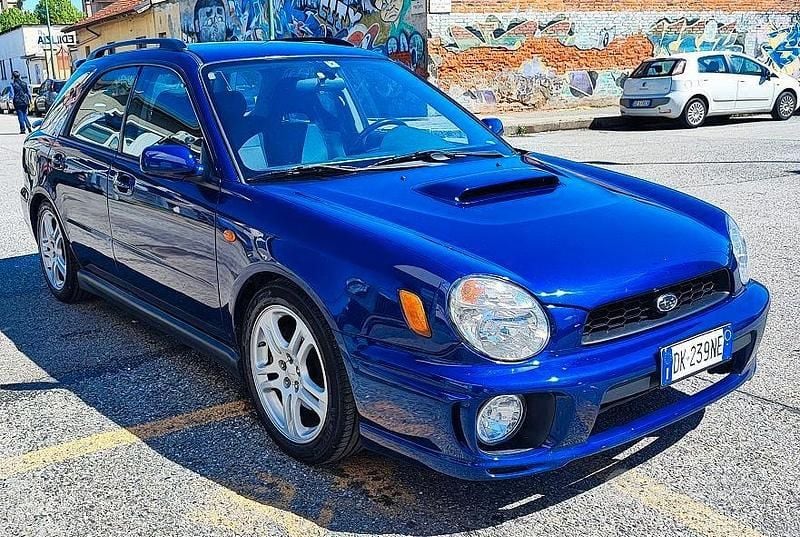 Usata Subaru Impreza Sport 218 CV (160 kW) 2001 Blu Station wagon