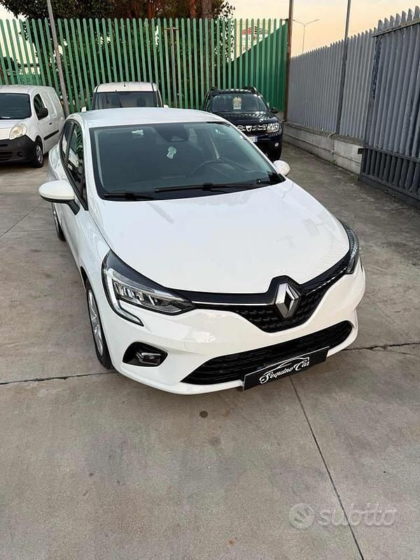 Usata Renault Clio V Zen 86 CV (63 kW) 2020 Bianco Berlina