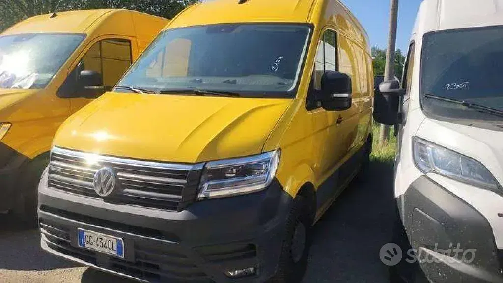 Usata VW e-Crafter 100 kW (136 CV) 2021 Giallo Furgone