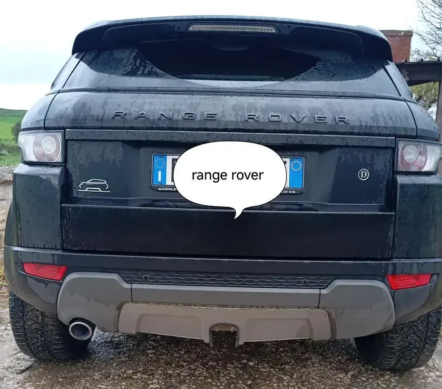 Usata Land Rover Range Rover evoque Pure 190 CV (139 kW) 2013 Nero SUV