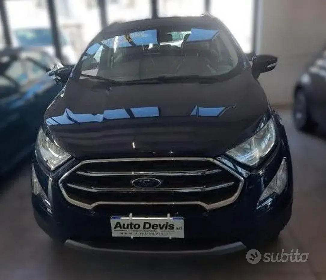 Usata Ford Ecosport 125 CV (91 kW) 2018 Blu SUV