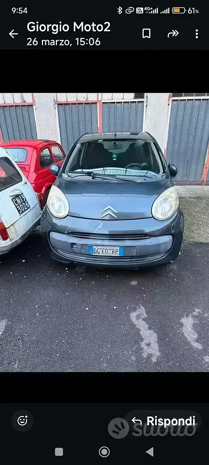 Gebraucht Citroën C1 55 PS (40 kW) 2007 Grau Kleinwagen