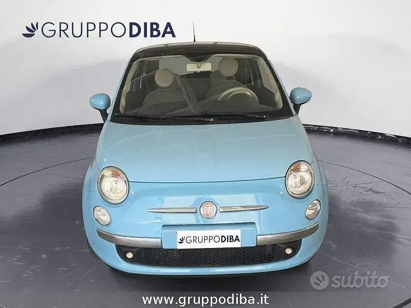 Usata Fiat 500 Lounge 86 CV (63 kW) 2011 Blu Berlina