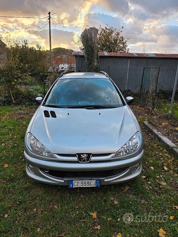 Grigio Usata 2006 Peugeot 206 Station wagon | 600 € (Super prezzo) - Immagine 1/4