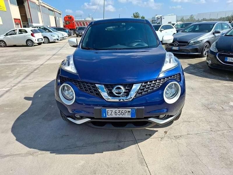 Usata Nissan Juke Tekna 110 CV (80 kW) 2010 Blu/azzurro SUV