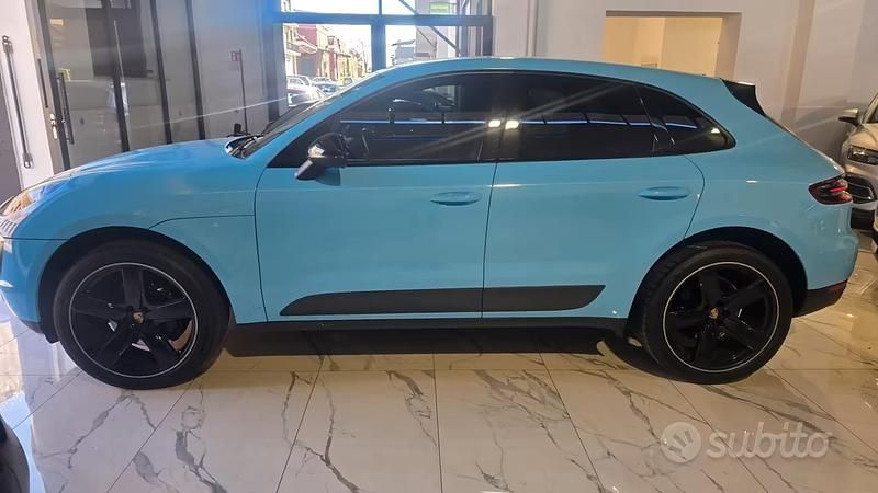 Usata Porsche Macan 250 CV (183 kW) 2015 Blu SUV