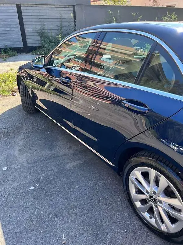 Usata Mercedes C300e Executive 211 CV (155 kW) 2020 Blu/azzurro Berlina