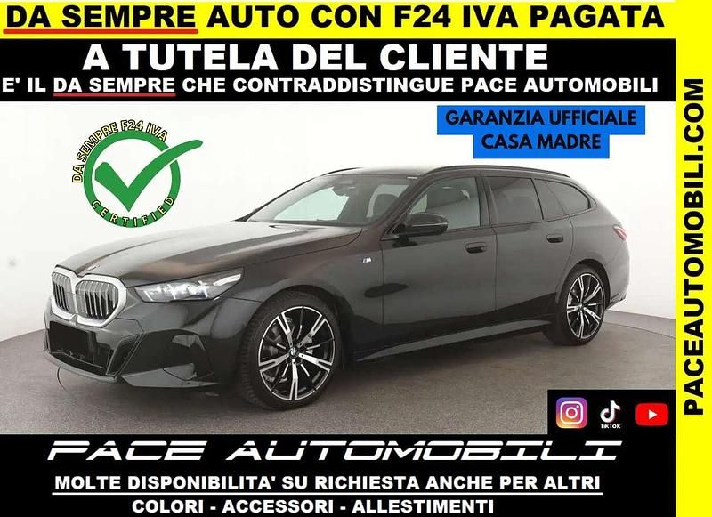 Nero Usata 2024 BMW 520 M Sport Station wagon | 53.700 € (Super prezzo) - Immagine 1/2