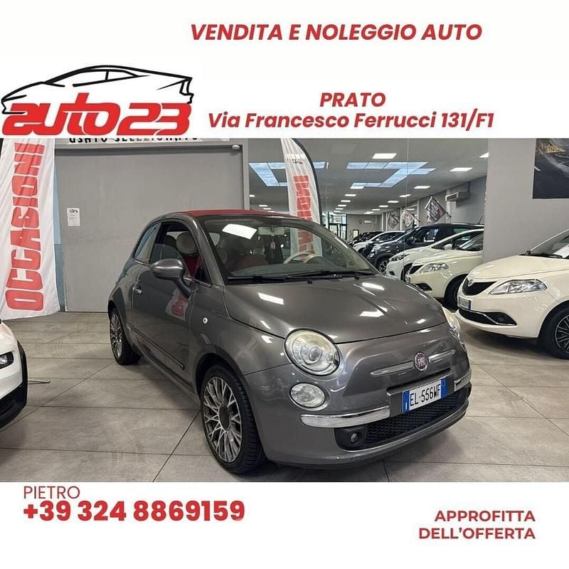 Gray Usata 2012 Fiat 500 Lounge Cabrio | 7999 € (Buon prezzo) - Immagine 1/4