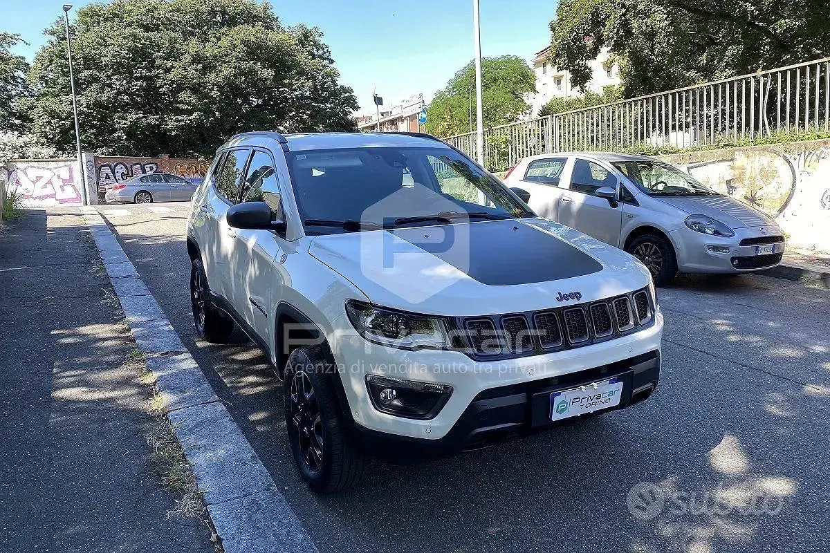 Usata Jeep Compass Trailhawk 170 CV (125 kW) 2019 Bianco SUV