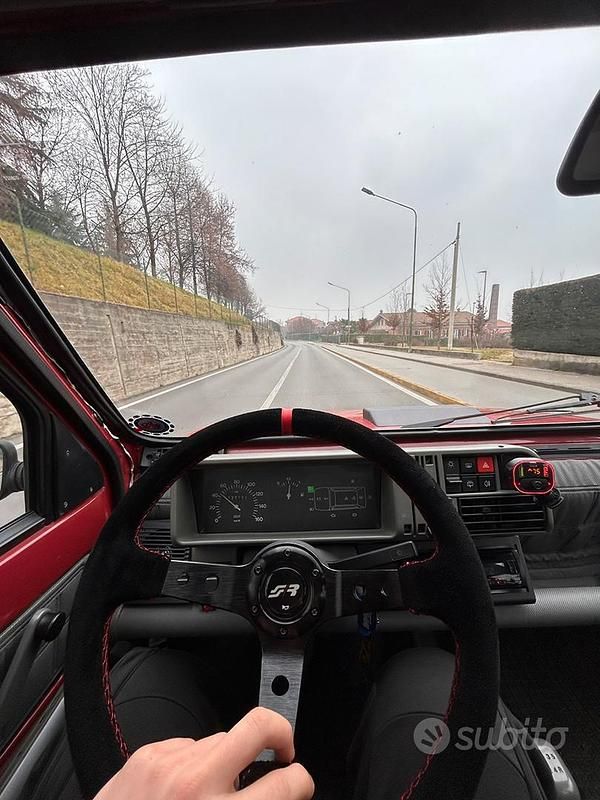 Usata Fiat Panda Young 2001 Rosso Berlina