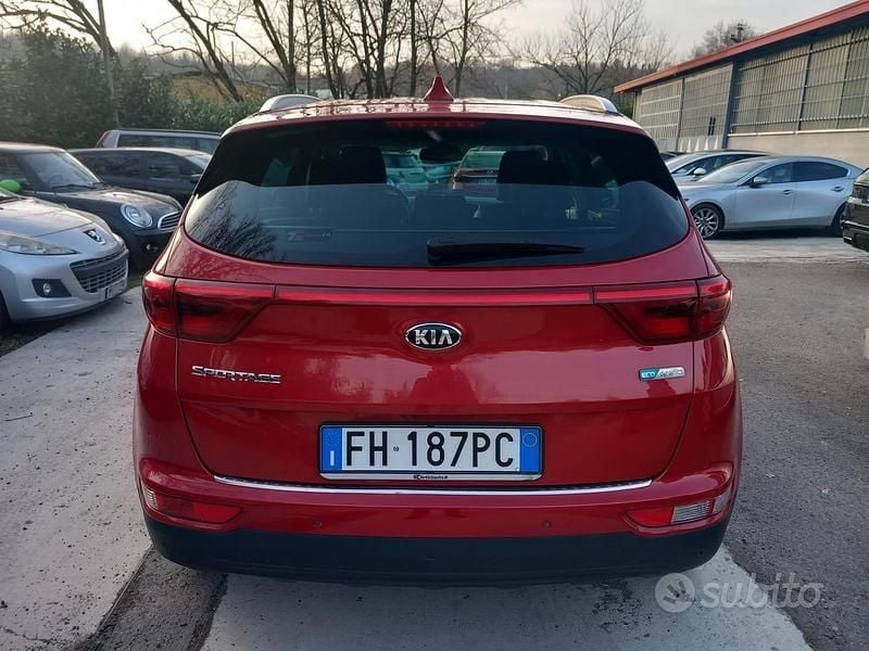 Usata Kia Sportage GT-Line 141 CV (103 kW) 2017 Rosso SUV