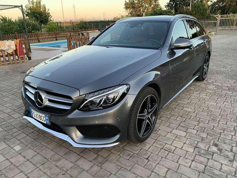 Usata Mercedes C220 170 CV (125 kW) 2016 Grigio Station wagon