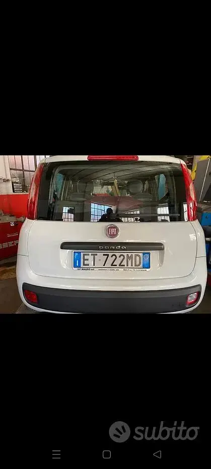 Usata Fiat Panda 75 CV (55 kW) 2014 Bianco Utilitaria