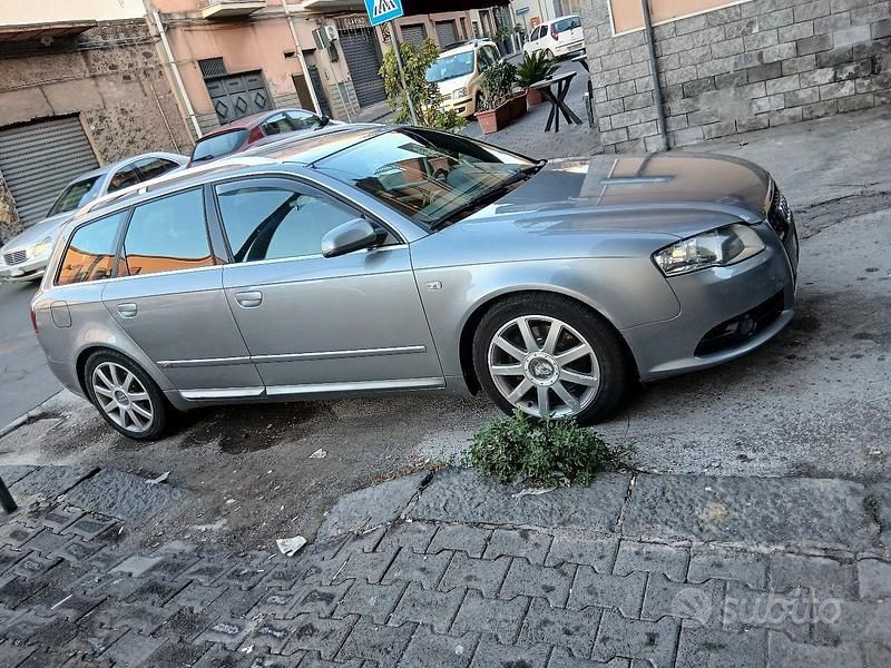 Usata Audi A4 S-Line 170 CV (125 kW) 2008 Grigio Berlina
