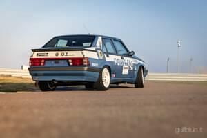 Usata Alfa Romeo 75 Quadrifoglio Verde 286 CV (210 kW) 1989 Blu Berlina
