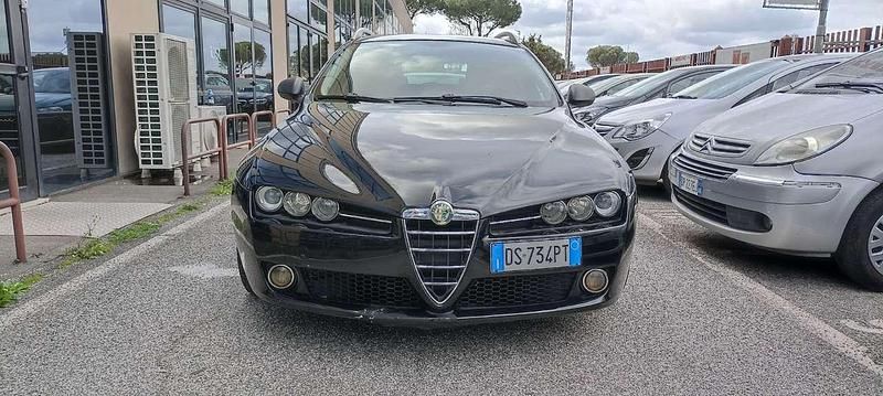 Nero Usata 2008 Alfa Romeo 159 Progression Station wagon | 2499 € (Ottimo prezzo) - Immagine 1/4